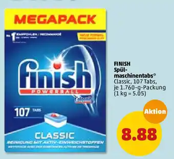 PENNY Finish Spülmaschinentabs 1760g Angebot