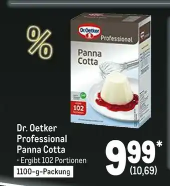 METRO Dr. oetker professional panna cotta Angebot