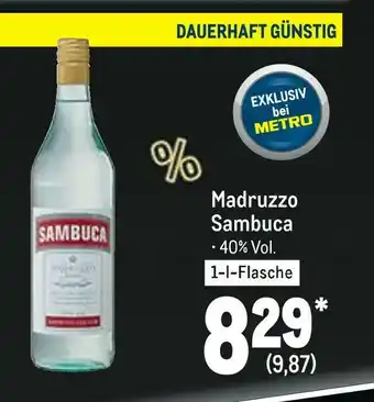 METRO Madruzzo sambuca Angebot