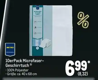 METRO Metro professional microfaser-geschirrtuch Angebot