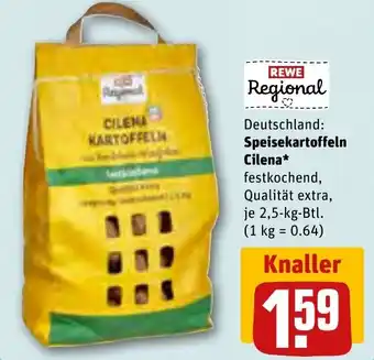 REWE Speisekartoffeln Cilena Angebot