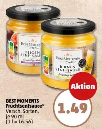 PENNY BEST MOMENTS Fruchtsenfsauce Angebot