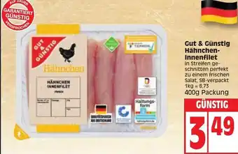 Edeka Gut & Günstig Hähnchen Innenfilet 400g Angebot