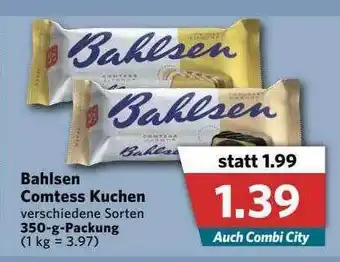 Combi Bahlsen Comtess Kuchen Angebot