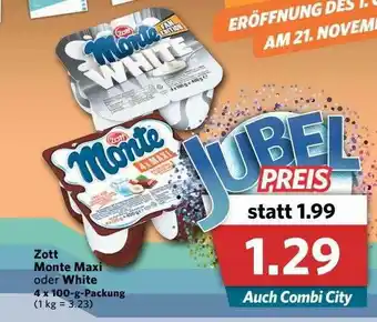 Combi Zott Monte Maxi Oder White Angebot