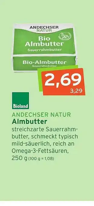 Naturgut Andechser Natur Almbutter Angebot