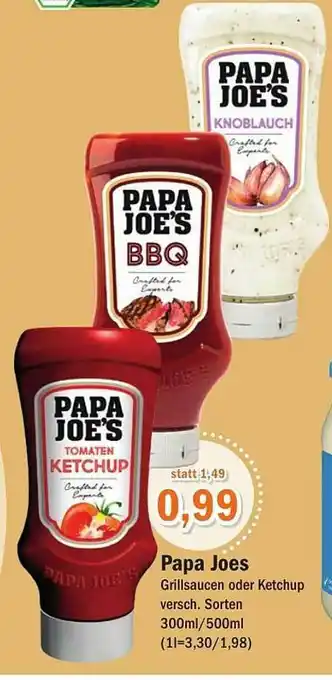 Aktiv Irma Papa Joes Angebot