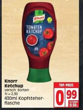 Edeka Knorr Ketchup 430ml Angebot