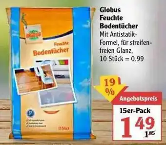 Globus Globus Feuchte Bodentücher Angebot