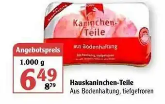 Globus Hauskaninchen-teile Angebot