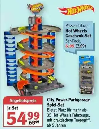 Globus City Power-parkgarage Spiel-set Angebot