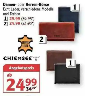 Globus Damen Oder Herren-börse Angebot