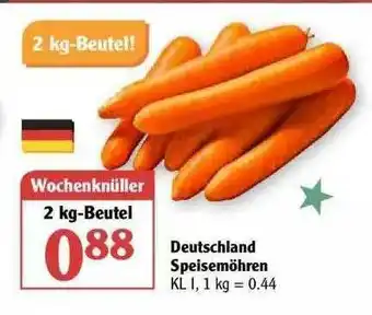 Globus Deutschland Speisemöhren Angebot