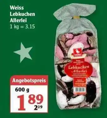 Globus Weiss Lebkuchen Allerlei Angebot