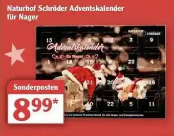 Globus Naturhof Schröder Adventskalender Für Nager Angebot