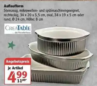 Globus Auflaufform Creatable Angebot