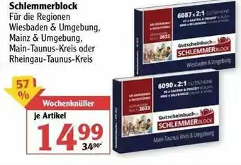 Globus Schlemmerblock Angebot