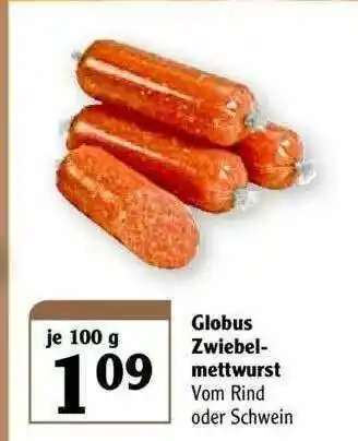 Globus Zwiebelmettwurst Angebot