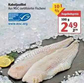 Globus Kabeljaufilet Angebot