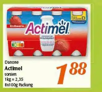 inkoop Danone Actimel Angebot