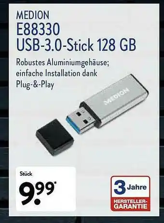 Aldi Nord Medion E88330 Usb-3.0-stick 128gb Angebot