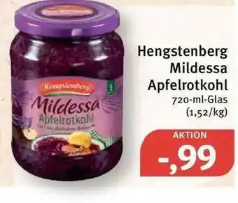 Feneberg Hengstenberg Mildessa Apfelrotkohl Angebot