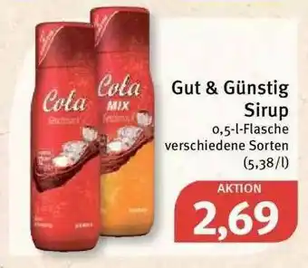 Feneberg Gut & Günstig Sirup Angebot