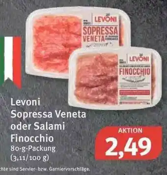 Feneberg Levoni Sopressa Veneta Oder Salami Finocchio Angebot