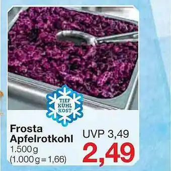 Jawoll Frosta Apfelrotkohl Angebot