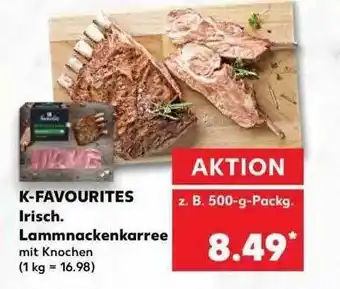 Kaufland K-favourites Irisch. Lammackenkarree Angebot