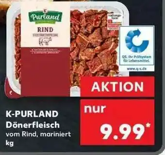 Kaufland K-purland Dönerfleisch Angebot