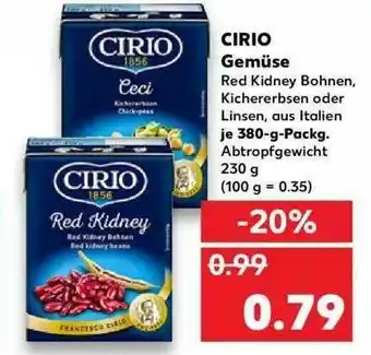 Kaufland Cirio Gemüse Angebot