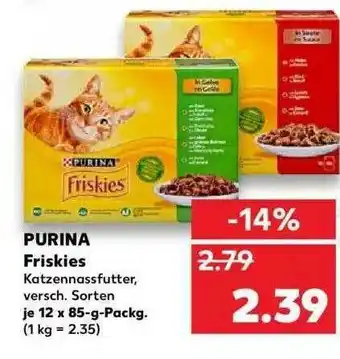 Kaufland Purina Friskies Angebot