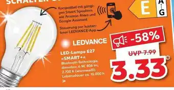 Kaufland Led-lampe E27 »smart+« Angebot