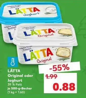 Kaufland Lätta Original Oder Joghurt Angebot