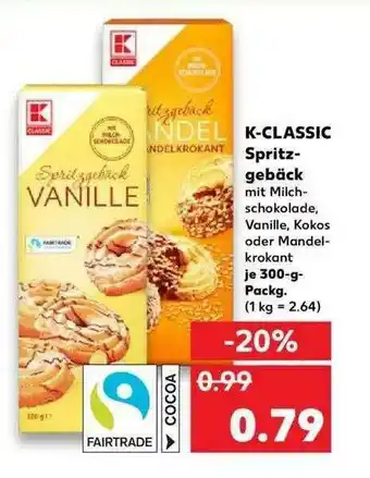 Kaufland K-classic Spritz-gebäck Angebot