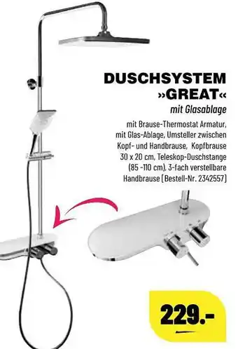 Kupsch Duschsystem »great« Angebot