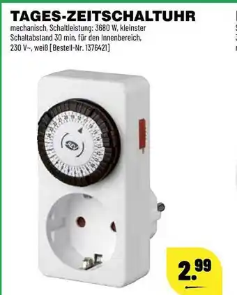 Leitermann Baumarkt Tages-zeitschaltuhr Angebot