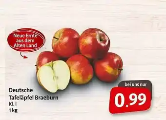 Markant Deutsche Tafeläpfel Braeburn Angebot