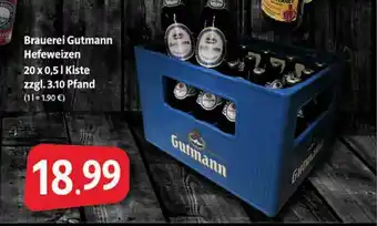 Markant Markt Brauerei Gutmann Hefeweizen Angebot