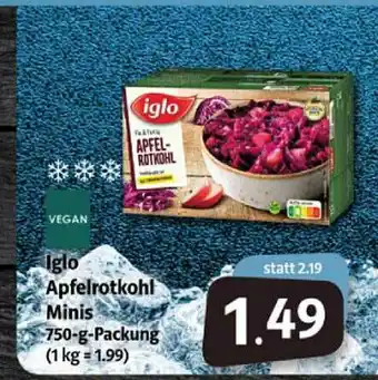 Markant Markt Iglo Apfelrotkohl Minis Angebot