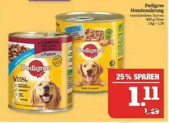 Marktkauf Pedigree Hundenahrung Angebot