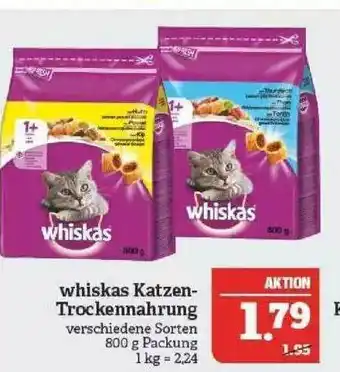 Marktkauf Whiskas Katzen-trockennahrung Angebot