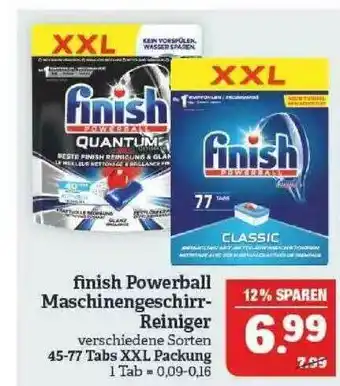 Marktkauf Finish Powerball Maschinengeschirr-reiniger Angebot