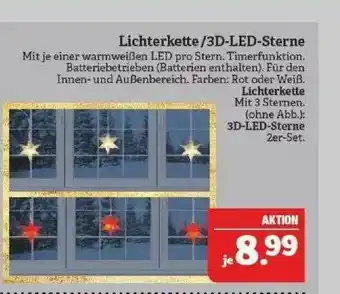 Marktkauf Lichterkette Oder 3d-led-sterne Angebot