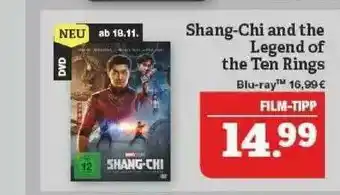 Marktkauf Shang-chi Andt The Legend Of The Ten Rings Angebot