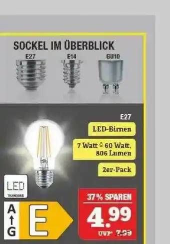 Marktkauf Led-birnen Angebot