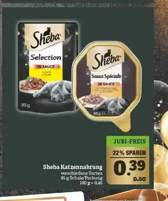 Marktkauf Sheba Katzennahrung Angebot