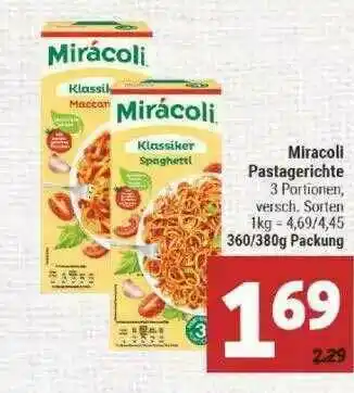 Marktkauf Miracoli Pastagerichte Angebot