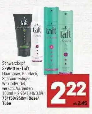 Marktkauf Schwarzkopf 3-wetter-taft Angebot